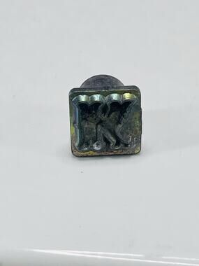 Leather Stamp K Tandy Craftool Alphabet Single Replacement Letter Size 1/2 Inch